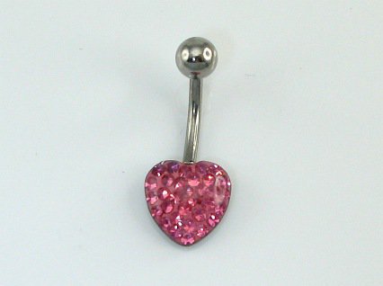 Medical steel piercing for navel 3930002_SV-R+SV-W