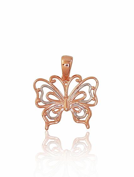 Red gold pendant