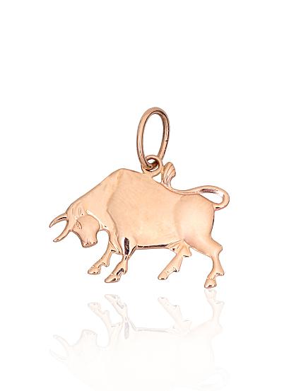 Red gold pendant