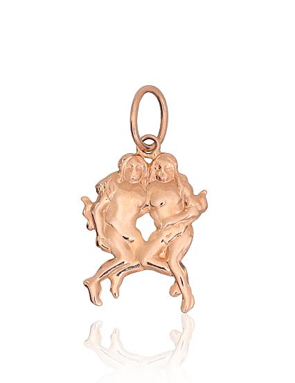 Red gold pendant