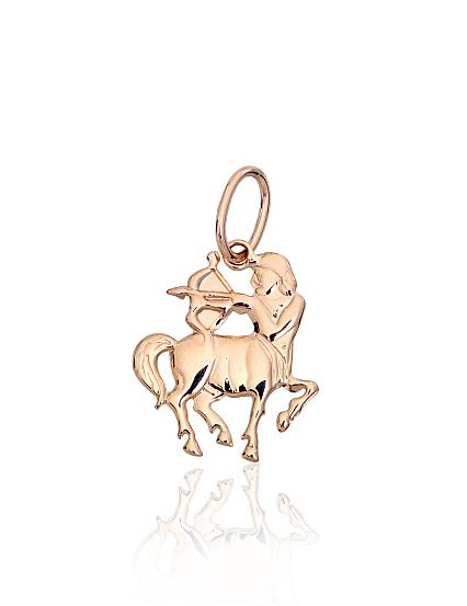 Red gold pendant