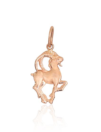 Red gold pendant