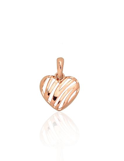 Red gold pendant