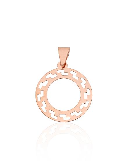 Red gold pendant