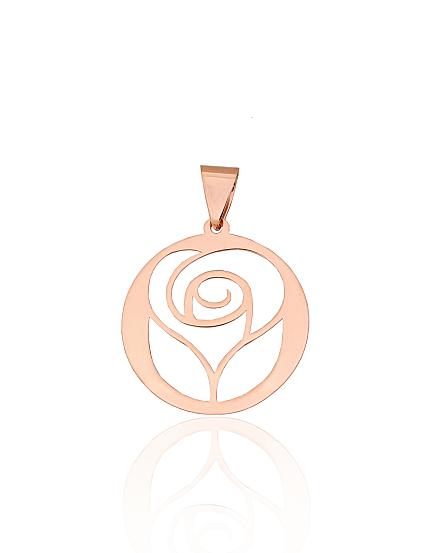 Red gold pendant