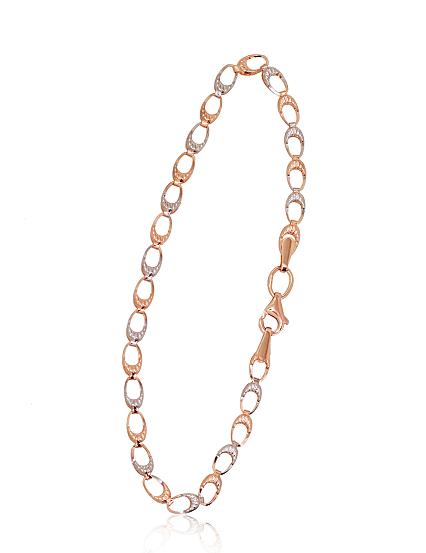 Red gold bracelet