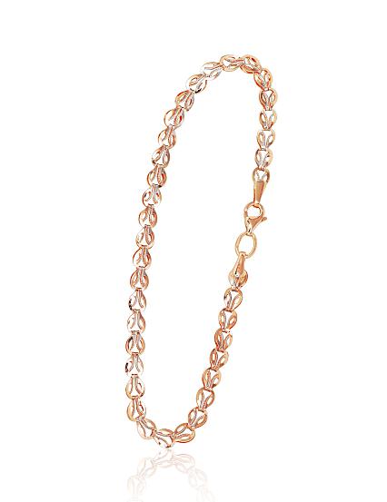 Red gold bracelet