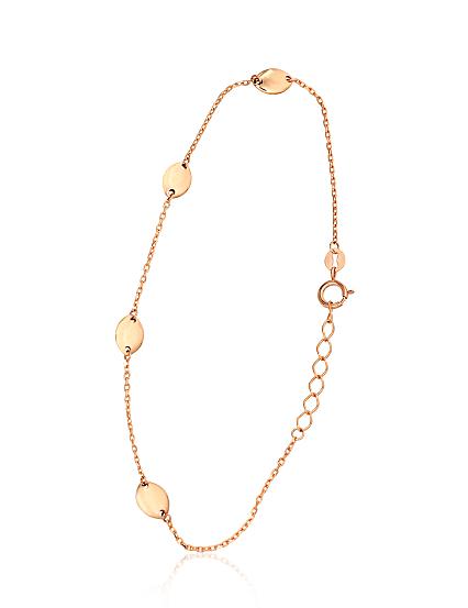 Red gold bracelet