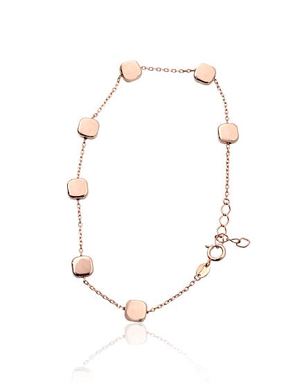 Red gold bracelet
