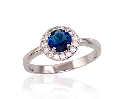 Ring aus Silber mit Zirkonia