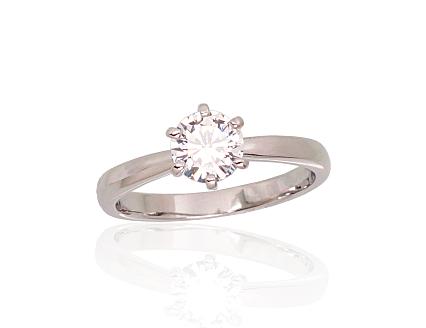 Ring aus Silber mit Zirkonia