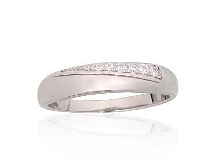 Ring aus Silber mit Zirkonia