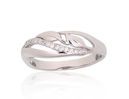 Ring aus Silber mit Zirkonia