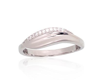 Ring aus Silber mit Zirkonia