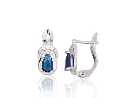Ohrringe aus Silber mit Zirkonia