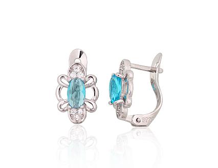 Ohrringe aus Silber mit Zirkonia