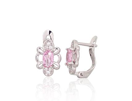 Ohrringe aus Silber mit Zirkonia