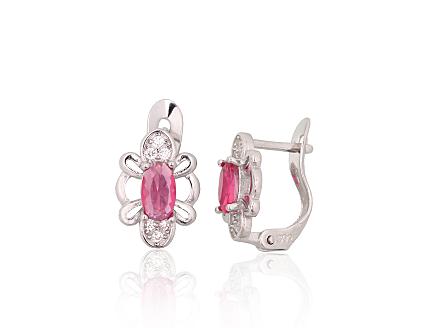 Ohrringe aus Silber mit Zirkonia