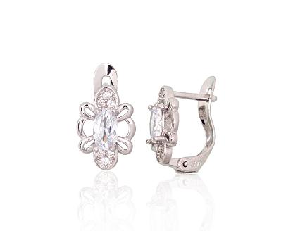 Ohrringe aus Silber mit Zirkonia