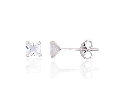Ohrringe aus Silber mit Zirkonia