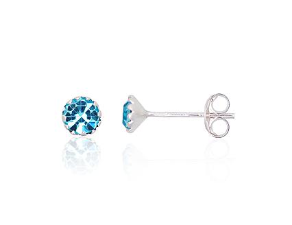 Ohrringe aus Silber mit Zirkonia