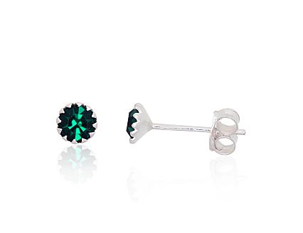 Ohrringe aus Silber mit Zirkonia