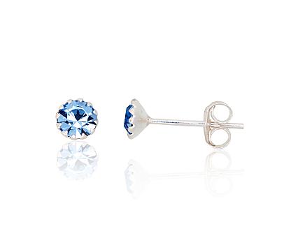 Ohrringe aus Silber mit Zirkonia