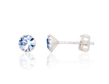 Ohrringe aus Silber mit Zirkonia