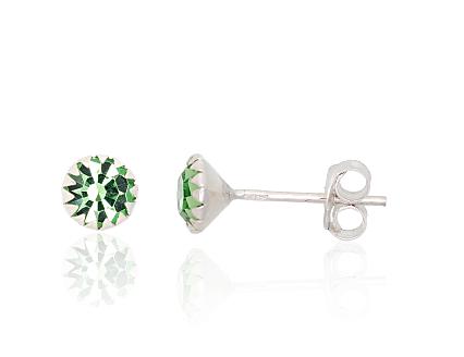 Ohrringe aus Silber mit Zirkonia