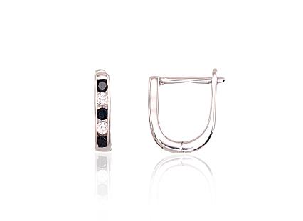 Ohrringe aus Silber mit Zirkonia