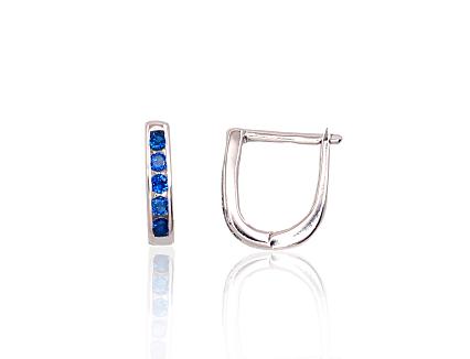 Ohrringe aus Silber mit Zirkonia