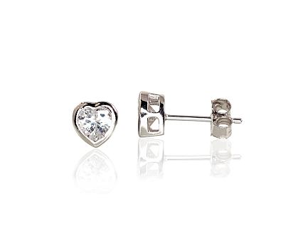 Ohrringe aus Silber mit Zirkonia