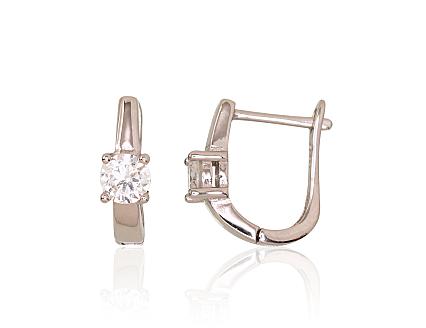Ohrringe aus Silber mit Zirkonia