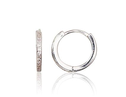 Ohrringe aus Silber mit Zirkonia