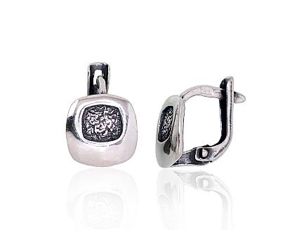 Silver earrings