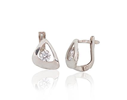 Ohrringe aus Silber mit Zirkonia