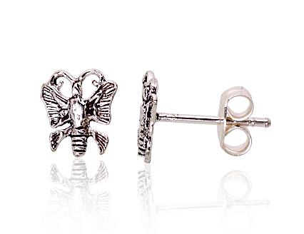 Silver earrings