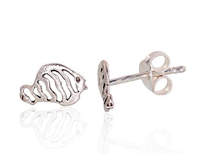Silver earrings
