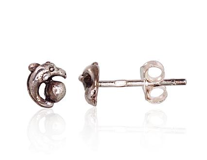 Silver earrings