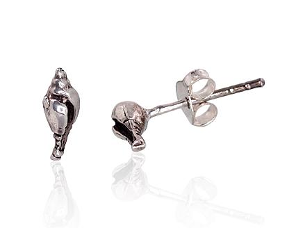 Silver earrings