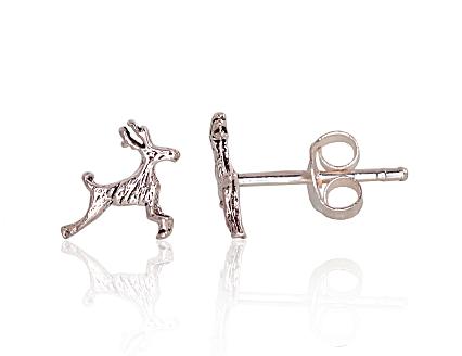 Silver earrings