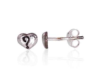 Silver earrings