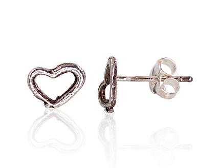 Silver earrings