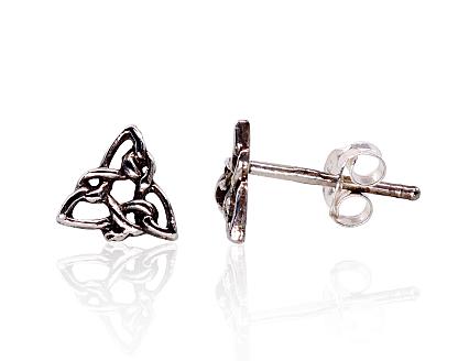 Silver earrings