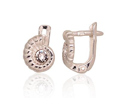 Ohrringe aus Silber mit Zirkonia