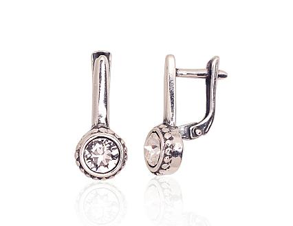Ohrringe aus Silber mit Zirkonia