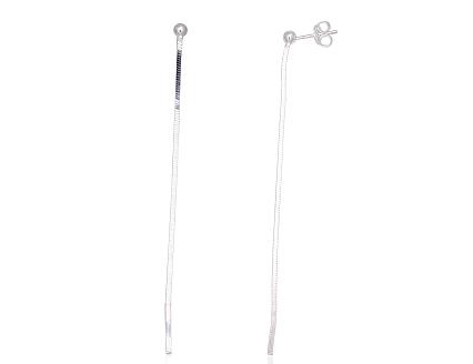 Silver earrings
