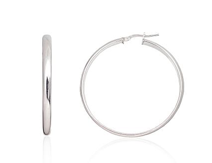 Silver earrings