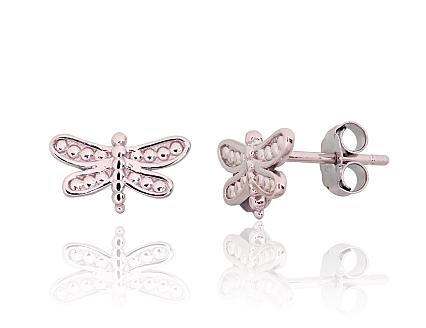 Silver earrings