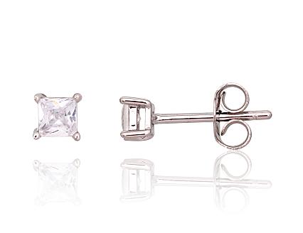 Ohrringe aus Silber mit Zirkonia